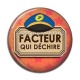 Cabochon Résine - facteur qui déchire