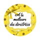 Cabochon a la la meilleure des directrices
