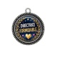 Pendentif Cabochon Argent - directrice formidable