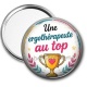 Miroir de poche - une ergothérapeute qui déchire
