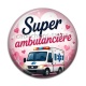 Cabochon Résine - super ambulancière