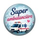 Cabochon Résine - super ambulancière