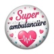 Cabochon Résine - super ambulancière