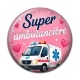 Cabochon Résine - super ambulancière