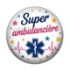 Cabochon Résine - super ambulancière