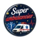 Cabochon Résine - super ambulancier