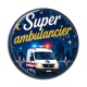Cabochon Résine - super ambulancier