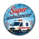 Cabochon Résine - super ambulancier