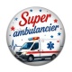 Cabochon Résine -  super ambulancier
