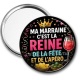 Miroir de poche - Ma marraine c'est la reine de la fête et de l'apéro