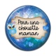 Cabochon Résine - chouette maman