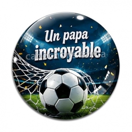 Cabochon Verre - un papa incroyable