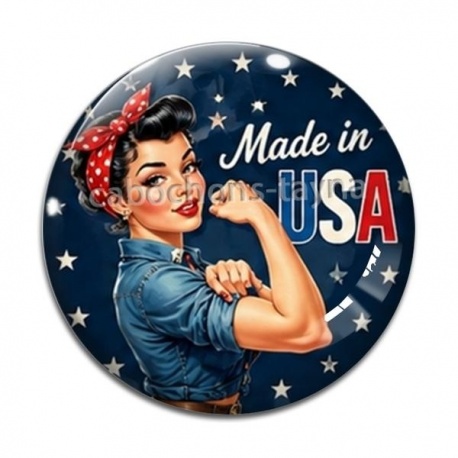 Cabochon Verre - pin up
