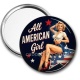 Miroir de poche - pin up