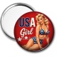 Miroir de poche - pin up