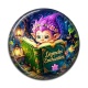 Cabochon Résine - Troll magique légendes enchantées