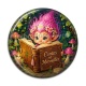 Cabochon Résine - Troll magique livre contes et merveilles