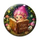 Cabochon Verre - Troll magique livre contes et merveilles