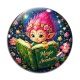 Cabochon Verre - Troll magique livre magie et aventure
