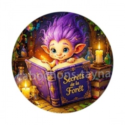 Troll magique livre secret de la forêt
