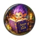 Cabochon Résine - Troll magique livre secret de la forêt