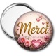 Miroir de poche - merci