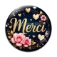 Cabochon Verre - merci