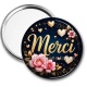Miroir de poche - merci