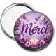 Miroir de poche - merci