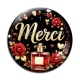 Cabochon Verre - merci
