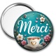 Miroir de poche - merci