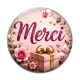 Cabochon Verre - merci