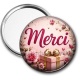 Miroir de poche - merci