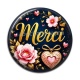 Cabochon Résine - merci