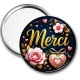 Miroir de poche - merci