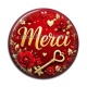 Cabochon Résine - merci