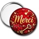 Miroir de poche - merci