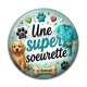 Cabochon Résine - Une super soeurette
