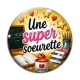 Cabochon Verre - Une super soeurette