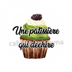 une pâtissière qui déchire