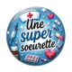 Cabochon Verre - Une super soeurette