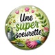 Cabochon Verre - Une super soeurette