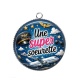 Pendentif Cabochon Argent - Une super soeurette