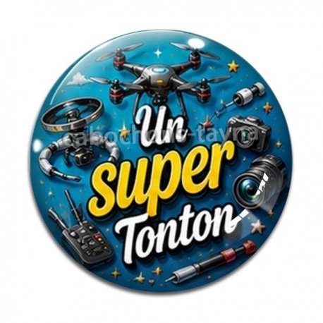 Cabochon Verre - un super tonton