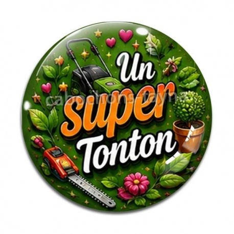 Cabochon Verre - un super tonton