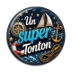 Cabochon Résine - un super tonton