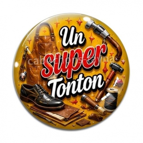 Cabochon Verre - un super tonton