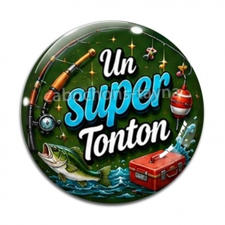 Cabochon Verre - un super tonton