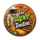 Cabochon Résine - un super tonton