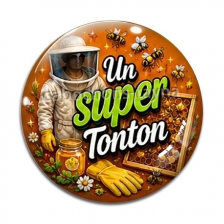 Cabochon Verre - un super tonton